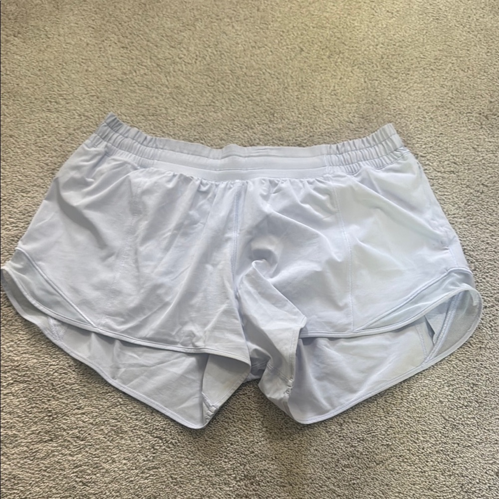 Women's Light purple/ lilac Layered Athletic Shorts